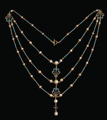 An Oriental pearl necklace by Carlo & Arthur Giuliano - Gioielli
