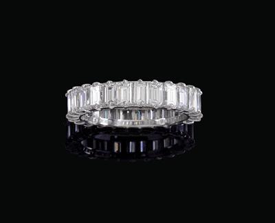 A diamond ring total weight c. 3.20 ct - Klenoty