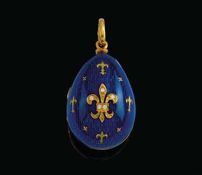 An egg medallion – Fabergé by Victor Mayer - Gioielli