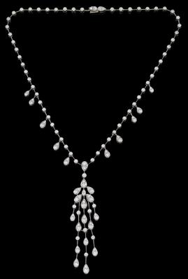 A brilliant necklace by Cartier total weight c. 6.80 ct - Jewellery