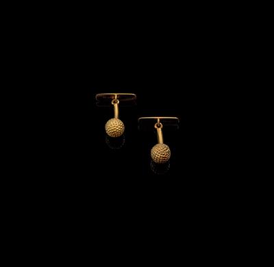 A pair of ‘golf ball’ cufflinks - Gioielli