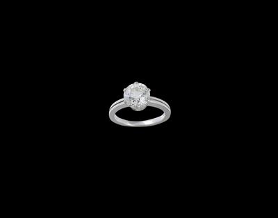 An old-cut brilliant solitaire c. 2.30 ct - Gioielli