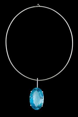 Aquamarinanhänger ca. 89 ct - Juwelen
