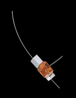 A topaz necklace by Manfred Seitner, c. 77 ct - Klenoty