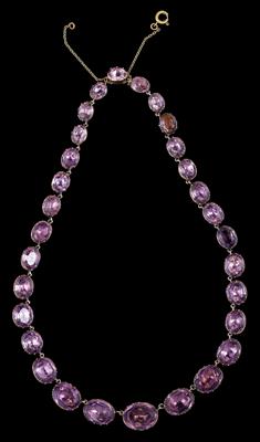 Amethystcollier - Juwelen