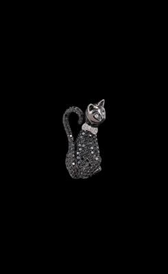 A Brilliant Cat Pendant - Klenoty