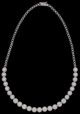 A Brilliant Necklace, Total Weight c. 5.30 ct - Klenoty