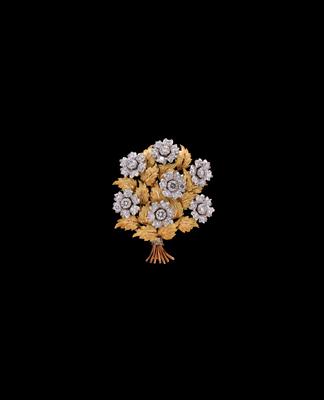 A Brilliant Brooch by Buccellati, Total Weight c. 2.40 ct - Jewellery