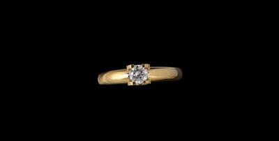 A Brilliant Solitaire by Cartier c. 0.50 ct - Klenoty