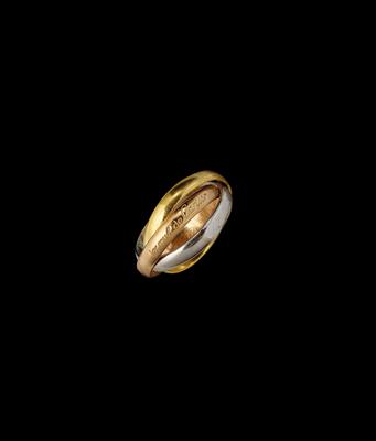 A Trinity Ring by Cartier - Klenoty