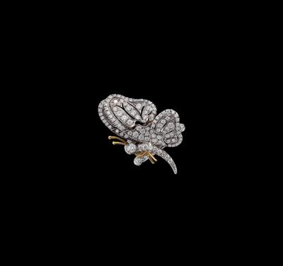 A Brilliant Butterfly Ring by Chantecler, Total Weight c. 3 ct - Jewellery