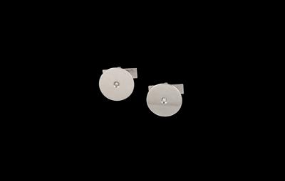 A Pair of Brilliant Cufflinks by Friedrich Becker - Jewellery