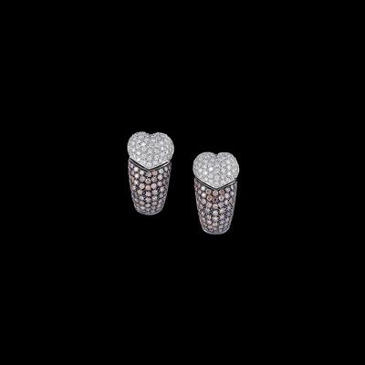 A Pair of Brilliant Ear Clips, Total Weight c. 5 ct - Jewellery