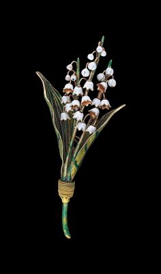 A ‘Lily of the Valley’ Brooch - Klenoty