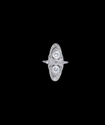 A Diamond Ring, Total Weight c. 1.50 ct - Gioielli