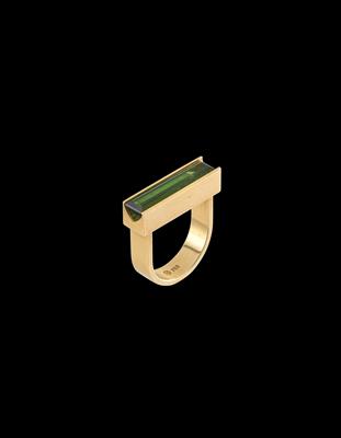 A Tourmaline Ring by Friedrich Becker, c. 2.50 ct - Jewellery