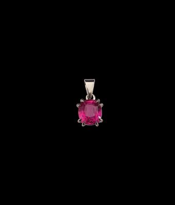 A Pendant with Untreated Ruby 4.62 ct - Gioielli