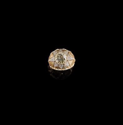 A Buccellati Diamond Ring Total Weight c. 4.70 ct - Jewellery