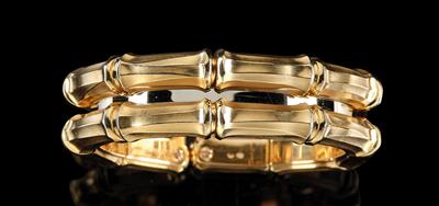 A Bamboo Cuff Bracelet by Cartier - Jewellery