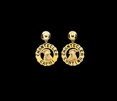 A Pair of ‘Cortina’ Ear Pendants by Chantecler - Jewellery