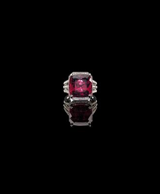 A Rubellite Ring c. 15.77 ct - Klenoty