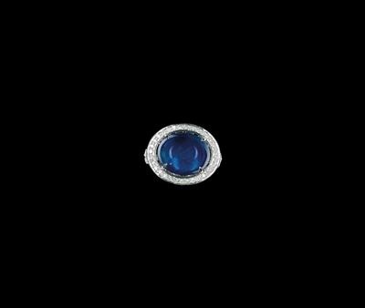 A Brilliant and Sapphire Ring - Gioielli