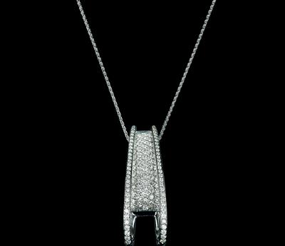 A Brilliant Pendant, Total Weight c. 3 ct - Klenoty
