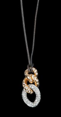 A Brilliant Pendant, Total Weight c. 6 ct - Jewellery