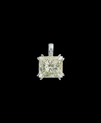 A Diamond Solitaire Pendant c. 4.90 ct - Klenoty