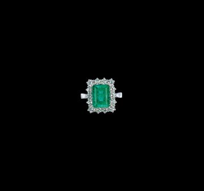 An Emerald Ring c. 4.60 ct - Klenoty