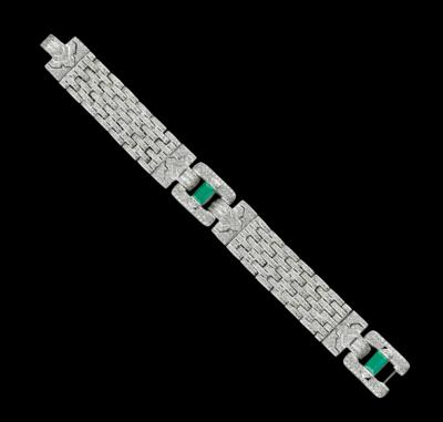 Diamant Smaragd Armband - Juwelen