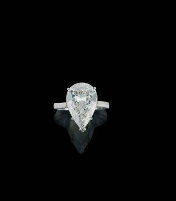 Diamantsolitär Ring ca. 5 ct - Juwelen