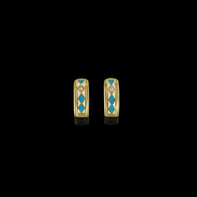 A pair of Bayern ear clips, Fabergé by Victor Mayer - Gioielli scelti