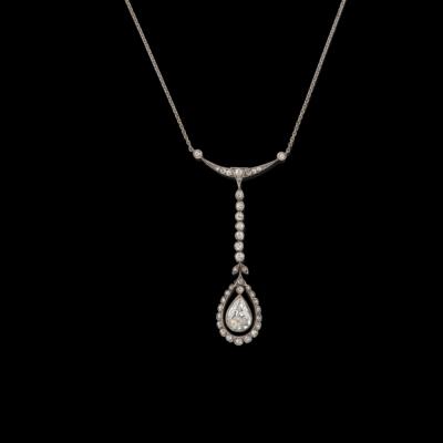 A Diamond Necklace, Total Weight c. 1.80 ct - Exkluzivní šperky