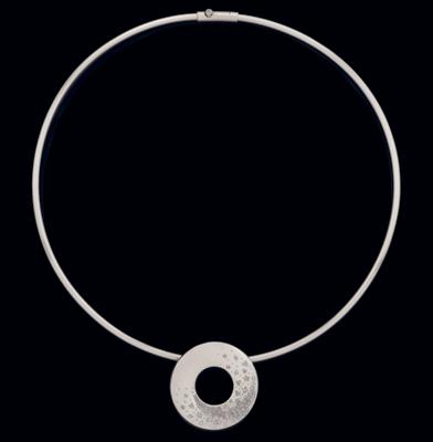 A brilliant pendant, total weight c. 0.64 ct - Gioielli scelti