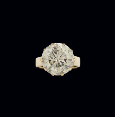 Brillantsolitär Ring ca. 10,39 ct - Juwelen