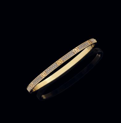 A ‘Love’ brilliant bangle by Cartier - Exquisite Jewels