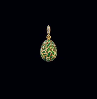 A Secession egg pendant, Fabergé by Victor Mayer - Exkluzivní šperky