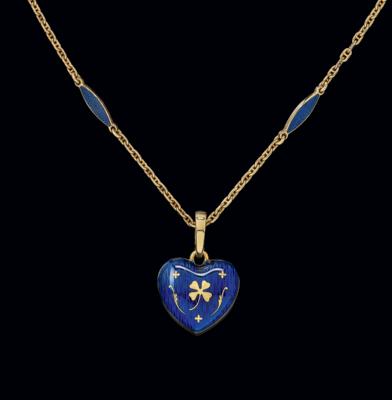 A heart pendant, Fabergé by Victor Mayer - Gioielli scelti