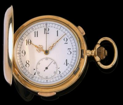 A gentleman’s pocket-watch with 1/4 hour repeater and chronograph - Wrist and Pocket Watches