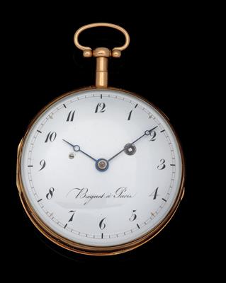 A pocket watch with 1/8 repeater, inscribed: Breguet à Paris no. 12321 - Náramkové a kapesní hodinky