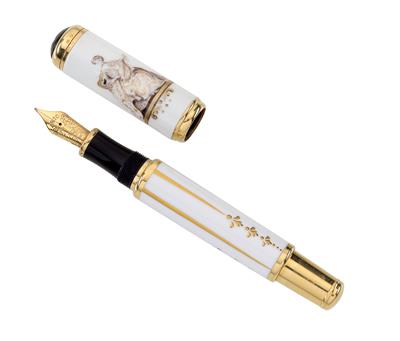 Montblanc piston fountain pen "Marquise de Pompadour" - Náramkové a kapesní hodinky