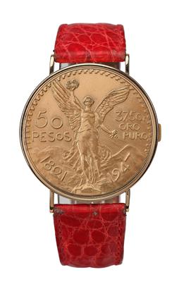 Piaget 50 Pesos Coin Watch - Hodinky a kapesní hodinky