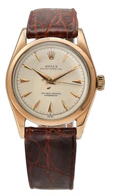 Rolex Oyster Perpetual „Semi“ Bubbleback - Armband- und Taschenuhren