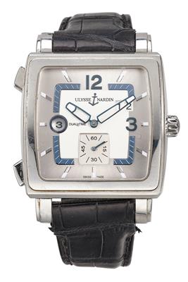 Ulysse Nardin Quadrato Dual Time - Wrist and Pocket Watches