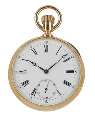 Travel Pocket Watch with Time Display on Both Sides - Wrist and Pocket Watches