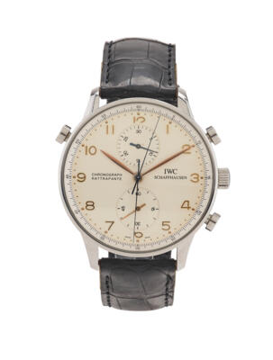 IWC Schaffhausen Portuguese Chronograph Rattrapante - Hodinky a kapesní hodinky
