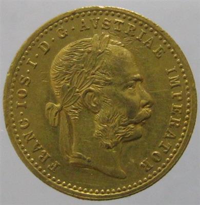 Franz Josef I. GOLD - Münzen, Medaillen und Papiergeld