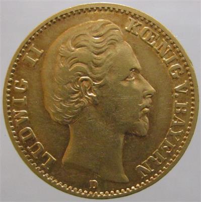 Bayern, Otto 1886-1913, GOLD - Münzen, Medaillen und Papiergeld