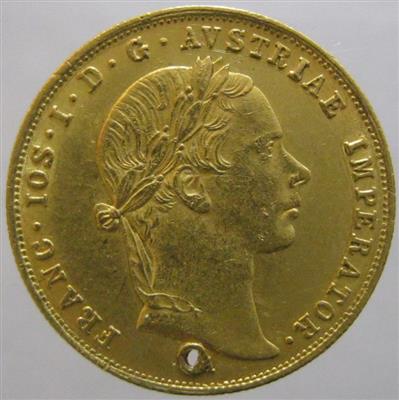 Franz Josef I. 1848-1916, GOLD - Mince, medaile a papírové peníze